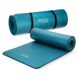 Podložka na cvičení YOGA MAT NBR 180 × 60 × 1 cm mořská zelená