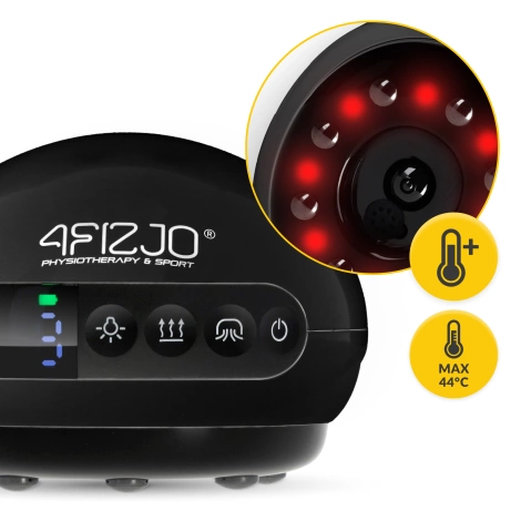 Elektrická masážní baňka černá