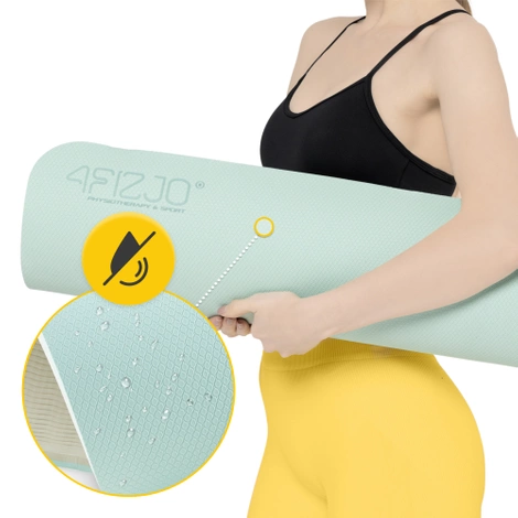 Protiskluzová podložka na cvičení TPE 0,6 cm