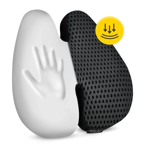 Anatomicky polštář z paměťové pěny černý