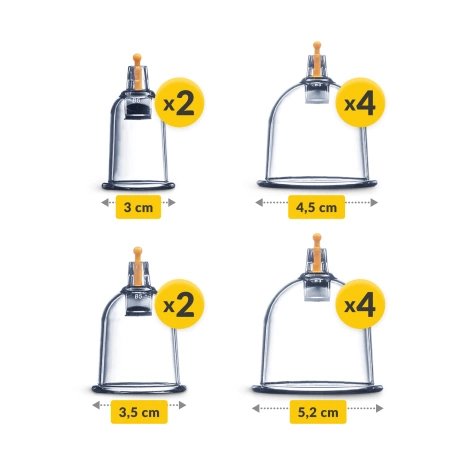 Sada vakuových čínských baněk 24 ks