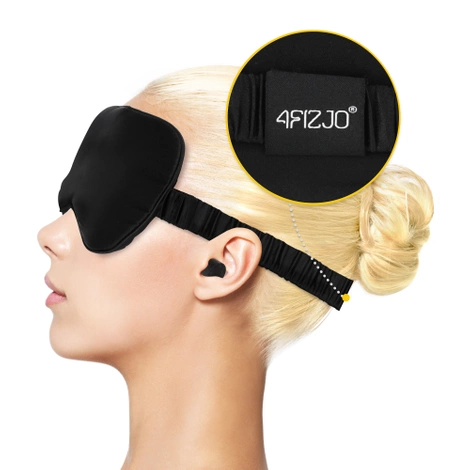 Hedvábná maska na spaní