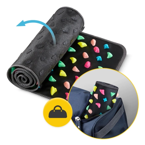 Akupresurní kamínková masážní podložka 140 x 35 cm