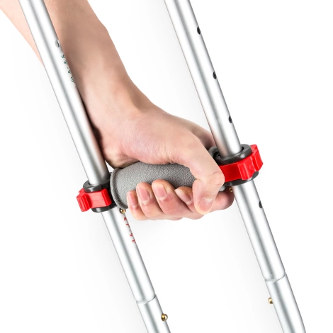 Podpažní berle s nastavitelnou výškou