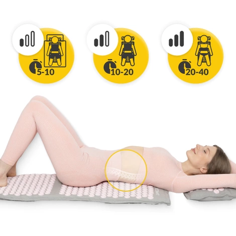 ECO Akupresurní podložka s pohankovými slupkami a kokosem