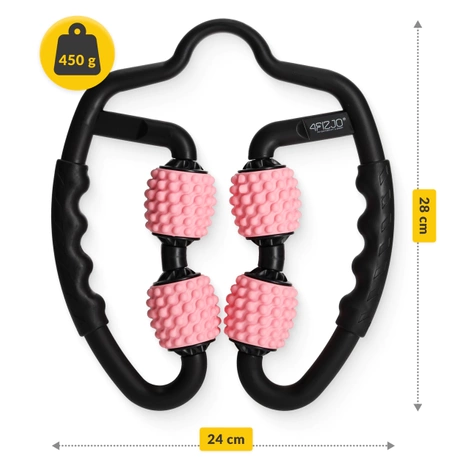 Masážní váleček na tělo růžový