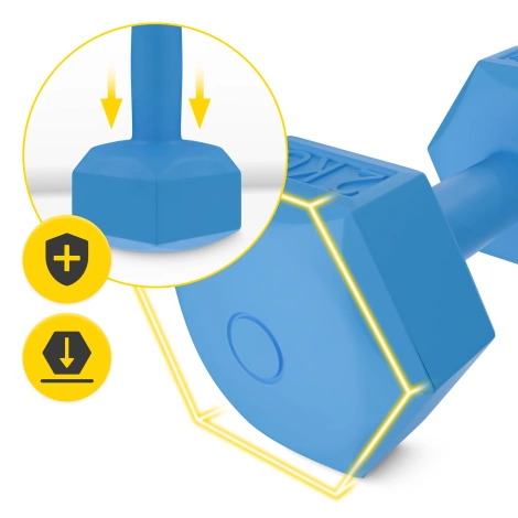 Neoprenové činky 2 x 2 kg