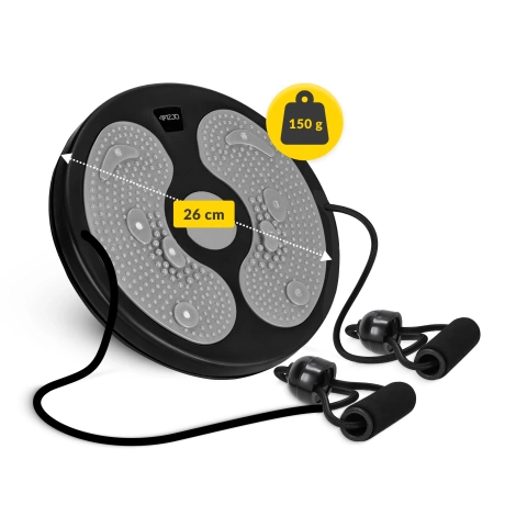 Rotační disk s lany MINI šedý