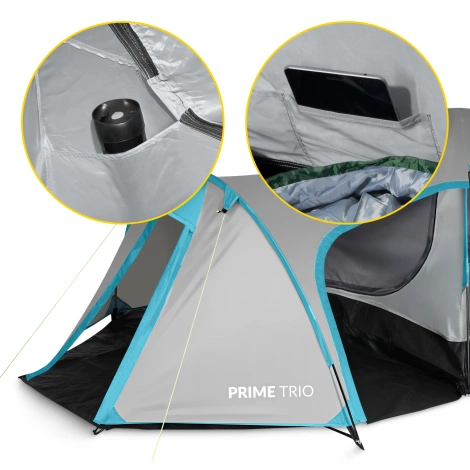 Turistický stan pro tři PRIME TRIO MOUNTAIN GOAT