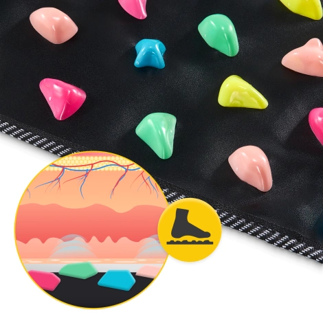 Akupresurní kamínková masážní podložka 175 x 35 cm