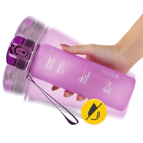 Sportovní láhev na vodu 650 ml růžová