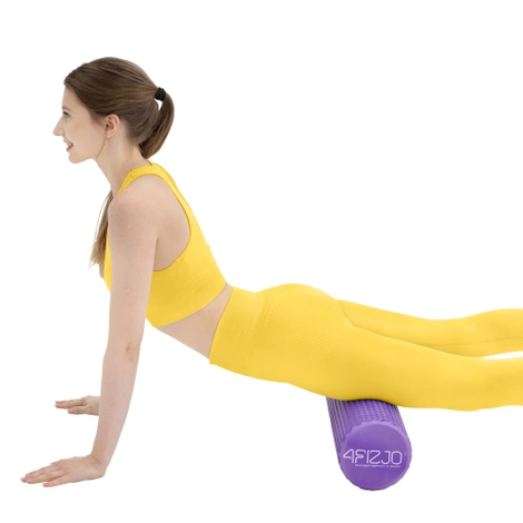 Masážní válec s výstupky CARE+ 60 cm fialový