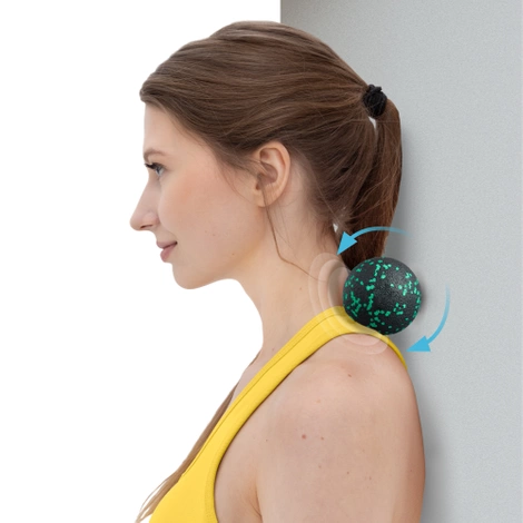 Dvojitý masážní míč EPP 8 cm