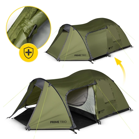 Turistický stan pro tři PRIME TRIO MOUNTAIN GOAT
