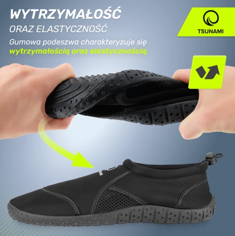 Boty do vody TSUNAMI Slip-on velikost 45