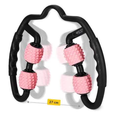 Masážní váleček na tělo růžový