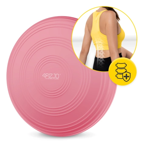 Balanční podložka MED+ 33 cm růžová