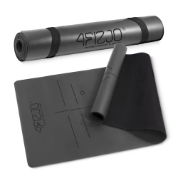 Kaučuková podložka na jógu YOGA MAT 4 mm