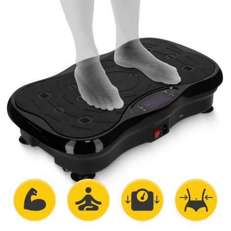 Vibrační plošina na cvičení ULTRA+ černá