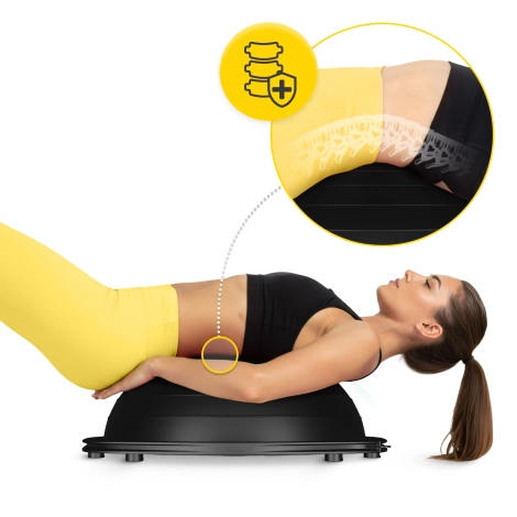 Balanční podložka s expandéry černá