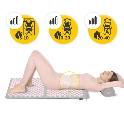 Velká akupresurní podložka s polštářem XL