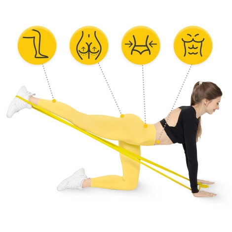 Rehabilitační páska FLAT BAND 1-2 kg