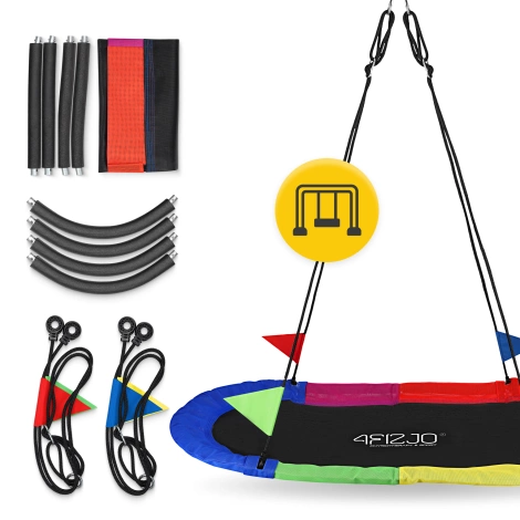 Závěsný houpací kruh 165 cm