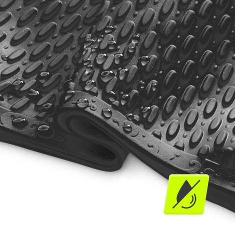 Dámská plavecká čepice TSUNAMI TEXTURE černá