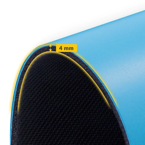 Kaučuková podložka na jógu YOGA MAT 4 mm