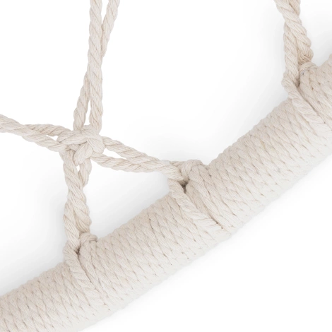 Závěsné křeslo BOHO s polštářem béžové