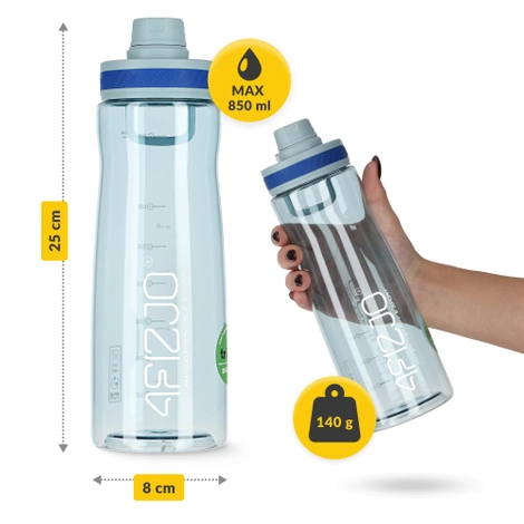 Sportovní láhev na vodu 850 ml modrá