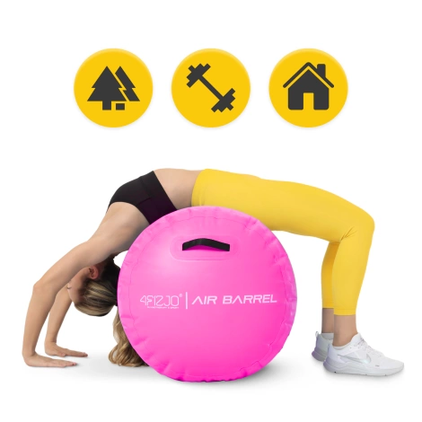 Nafukovací gimnastický váleček air barrel 60 cm