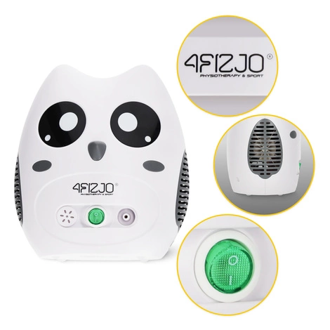 Kompresorový inhalátor nebulizátor pro děti KID SOVA