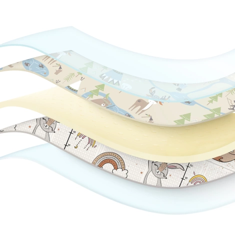 Skládací vzdělávací podložka "Boho dream" 180 x 150 cm