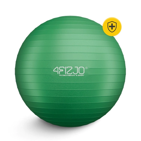 Gymnastický míč 75 cm zelený