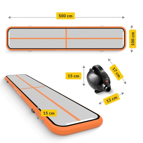Akrobatická dráha AIR MAT 6 x 1 x 0,15 m