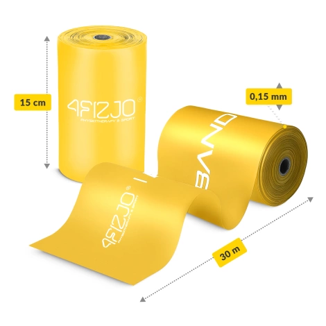 Rehabilitační páska FLAT BAND 1-2 kg 30 m