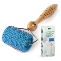 Masážní váleček Lyapko 3,5 bez niklu modrý