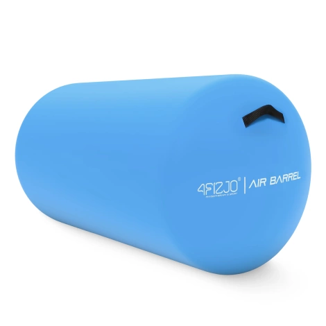 Nafukovací gimnastický váleček AIR BARREL 60 cm modrý