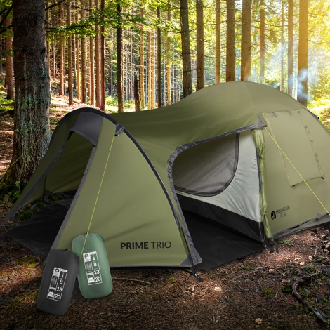 Turistický stan pro tři PRIME TRIO MOUNTAIN GOAT