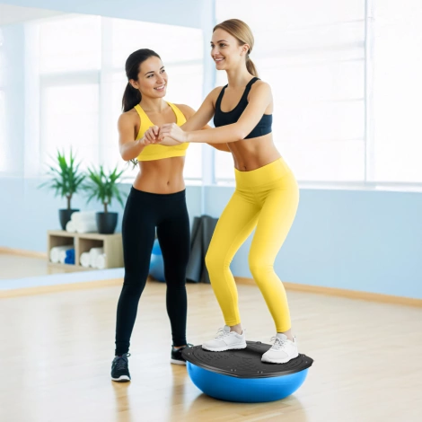 Balanční podložka s expandéry modrá