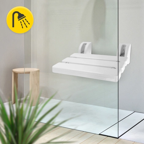 Skládací sprchové sedátko nástěnné