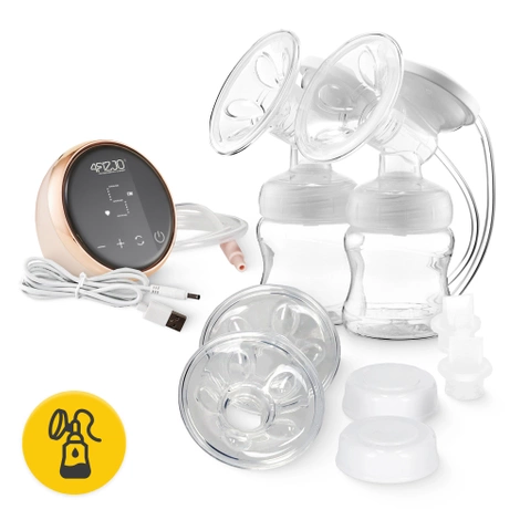 Dvojitá odsávačka mateřského mléka