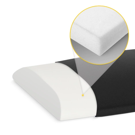 Rehabilitační masážní půlválec černý