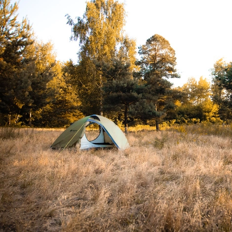 Turistický stan pro dva PRIME DUO MOUNTAIN GOAT zelený