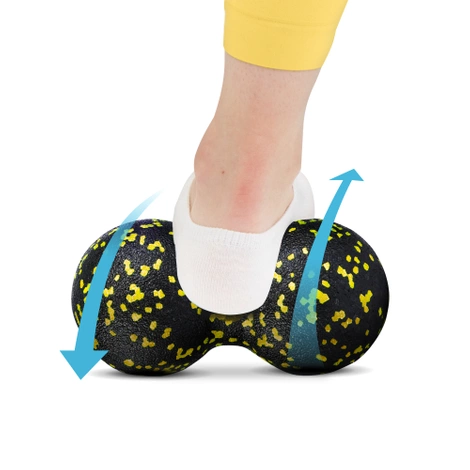 Dvojitý masážní míč EPP 8 cm