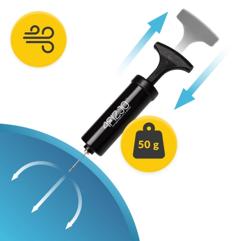 Míč na pilates 22 cm modrý