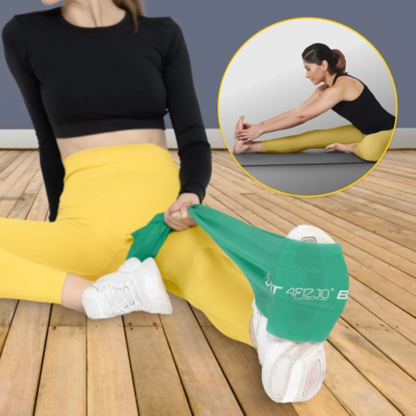 Sada rehabilitačních pásek FLAT BAND 2M 5 ks.