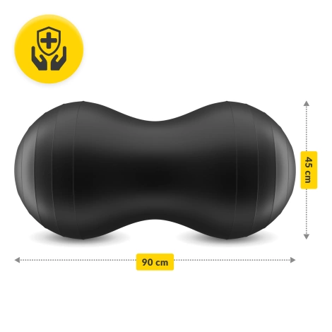 Rehabilitační míč PEANUT AIR BALL černý