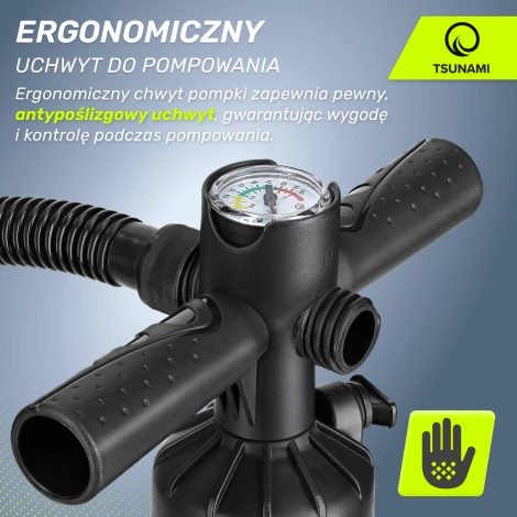 Ruční vysokotlaká pumpa na na paddleboard SUP TSUNAMI